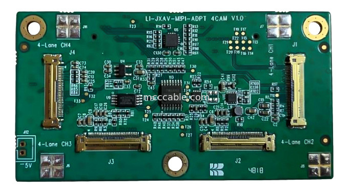 Cámaras industriales Tablas de drones LI-IMX290-MIPI 20525-030E-02 Conjunto de conector micro coaxial 20Gbps/carril