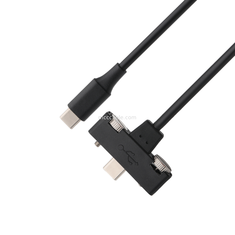 Interfaz Thunderbolt 4 de grado industrial, cable USB4, velocidad de transmisión de hasta 40 Gbps, carga súper rápida de 240W, 8K Ultra