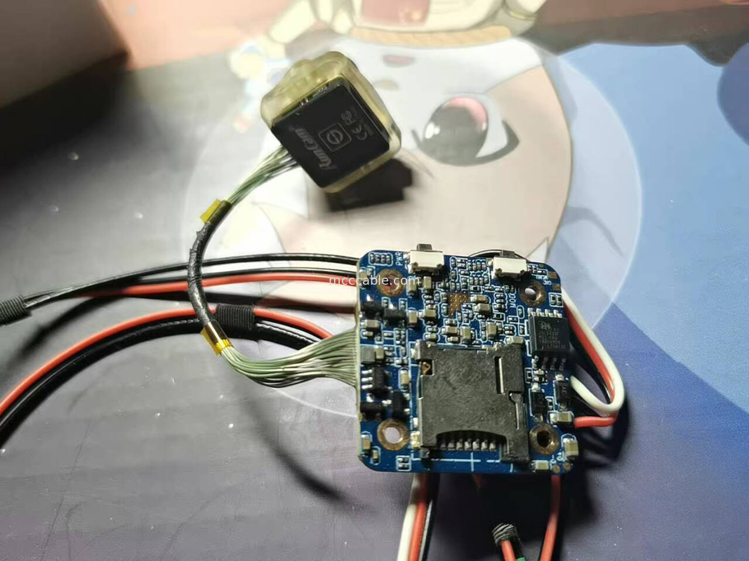 45 PIN DF36-45S-0.4V Micro LVDS ensamblaje de cable libre de plomo libre de halógenos