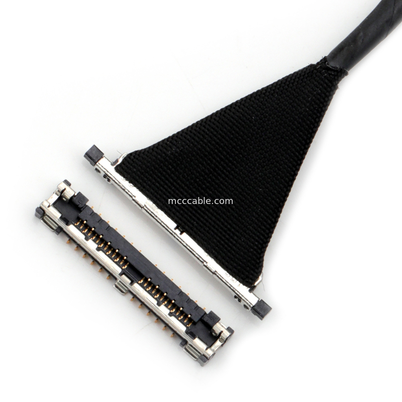 Conector de cable microcoaxial de la serie DF56 26P DF56-26-0.3SD al conector de coincidencia DF56-26S-0.3V