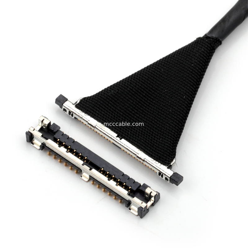 Conector de cable microcoaxial de la serie DF56 26P DF56-26-0.3SD al conector de coincidencia DF56-26S-0.3V