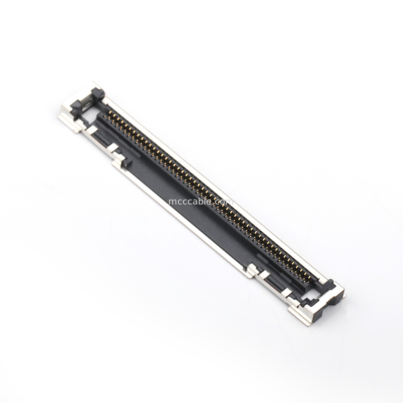 Conector de placa de ensamblaje EDP de pantalla LCD LVDS  DF80-50S-0,5V Conector de pantalla LVDS