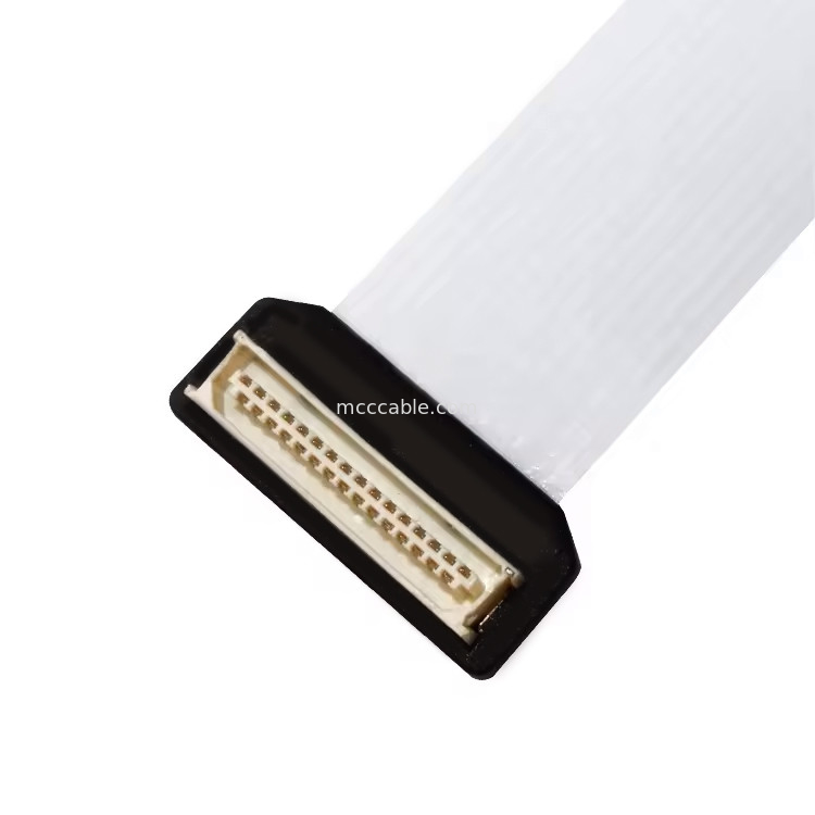 DF9 Serie DF9 31P Cable médico de grado industrial Cable LCD de 31 pines Cable plano de barra caliente femenino