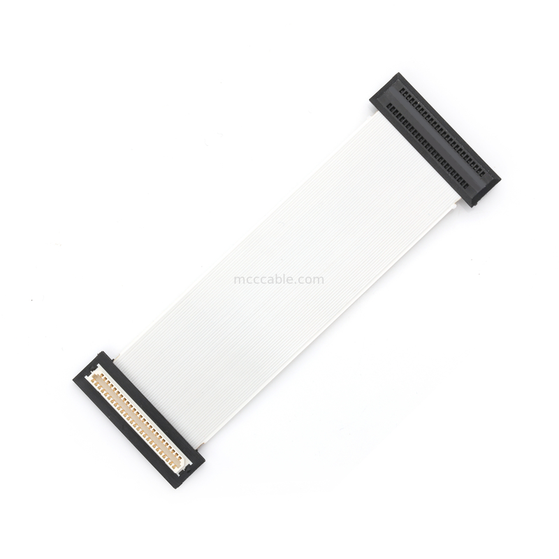 DF9 51 Pin Cable médico de grado industrial  DF9 Serie DF9-51P Cable LCD de 51 pines Cable plano de barra caliente femenino