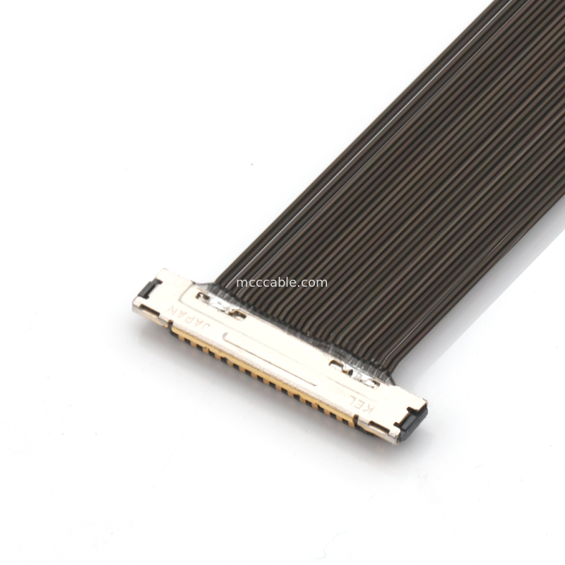 KEL XSLS Serise 30Pin 0,25 mm de ancho XSLS20-30P micro cable coaxial Conector OEM / ODM