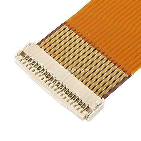 0.5mm Pitch FPC Flexible Flat Cable  MINIFLEX 5-BFN II 20542-020E-01 para el alfiler de señal