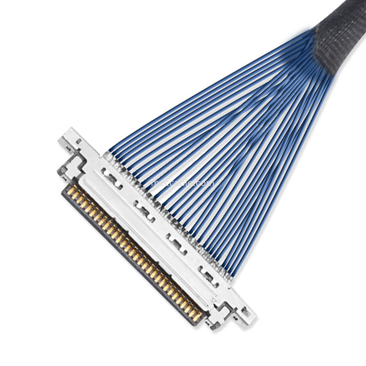 Cable Micro Coaxial LVDS de longitud personalizada de 0.4 mm 20453z-030 SD a 20347 con bloqueo mecánico