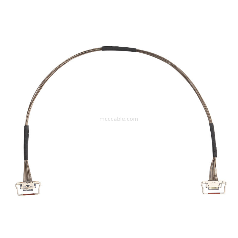 10 echada 20633-310T-01S Lvds de Pin Micro Coaxial Cable 0.4m m para la cámara termal