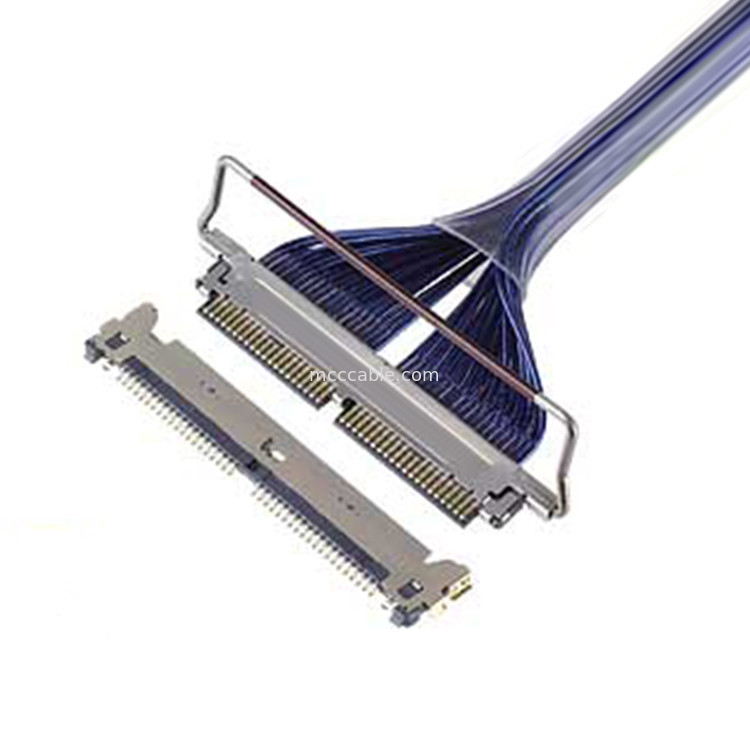 Cables de micro coaxial con cable flexible de 0,4 mm de anchura 20728 20777 3298 3300 20729