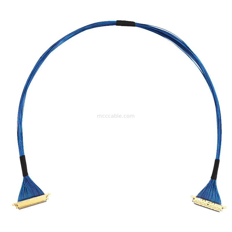 Micro Coaxial 20453-230T-03 a 20453-230T-03 Lvds Edp ensamblaje de cables con una anchura de 0,5 mm
