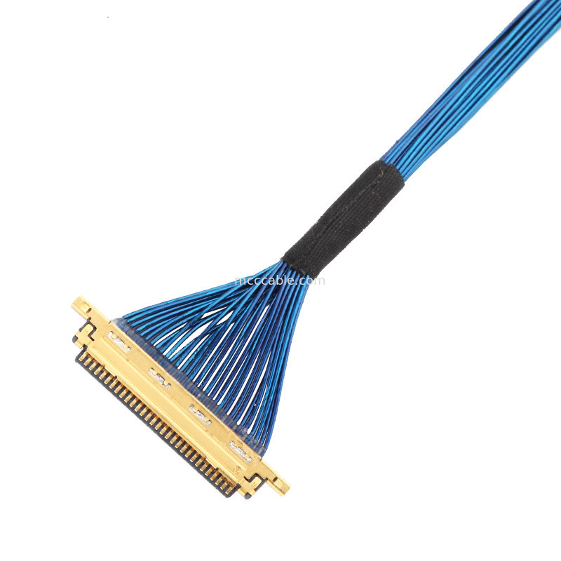 Micro Coaxial 20453-230T-03 a 20453-230T-03 Lvds Edp ensamblaje de cables con una anchura de 0,5 mm