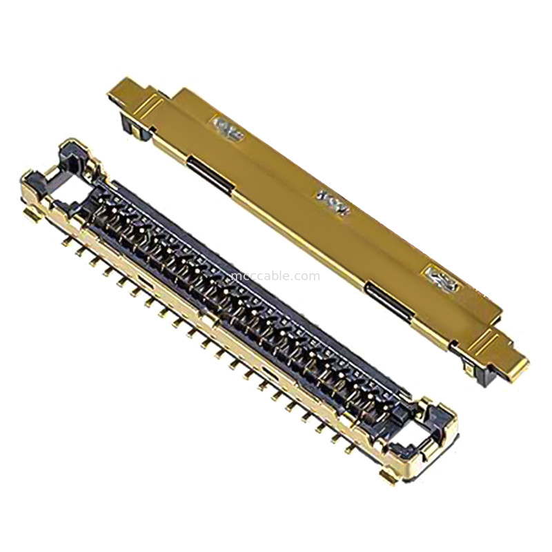 20531 20532 20533 040T 040E 2799-040 paso Tipo de apareamiento vertical en ángulo recto Conector microcoaxial
