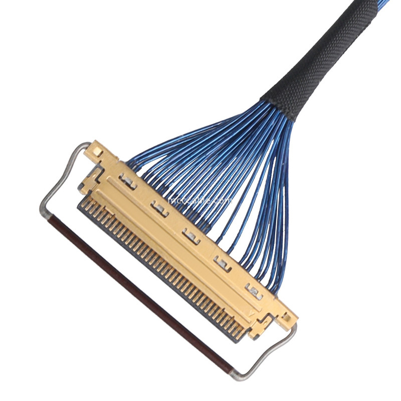 20453-240t-03 a 20453-230t-03 30P 40P 0.5mm Pitch 36AWG Lvds Cables de ensamblaje