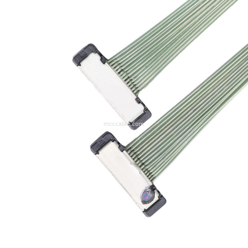 Cable del conector pin de los lvds 20 del conector de cable coaxial del micrófono del enchufe del receptáculo de SS 20380-R20T-06