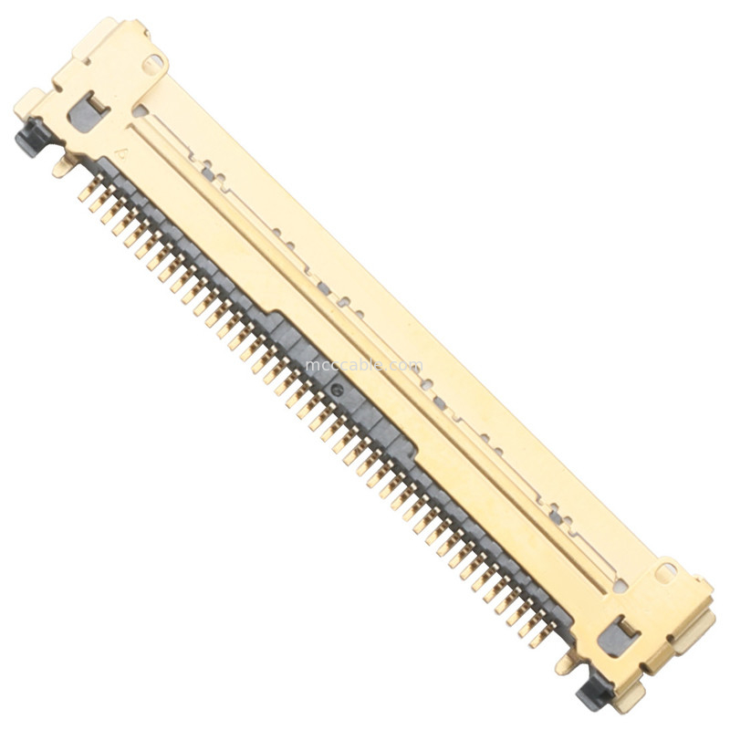 Pin micro 20525 CA del conector coaxial  40 de la echada 20525-040E-02 de 0.4m m