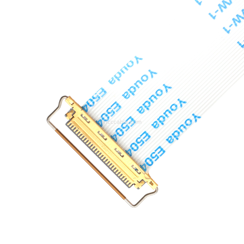 FFC FCP Cable 20454-40P para el cable plano flexible 40P 0,5 mm Pitch para las cámaras de drones médicos