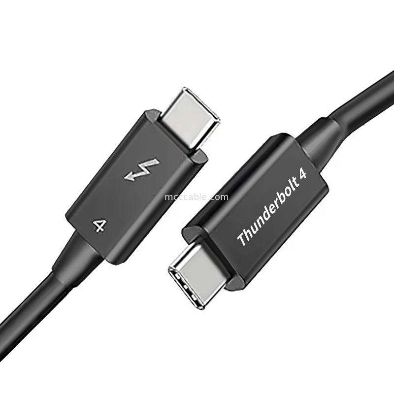 Thunderbolt 4 velocidades de 40 Gbps, soporta pantallas 4K dobles o 8K individuales