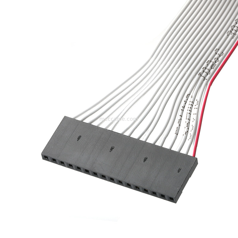 DP2.54-1×16P a IDC2.54 2×8P montaje de cable de cinta.