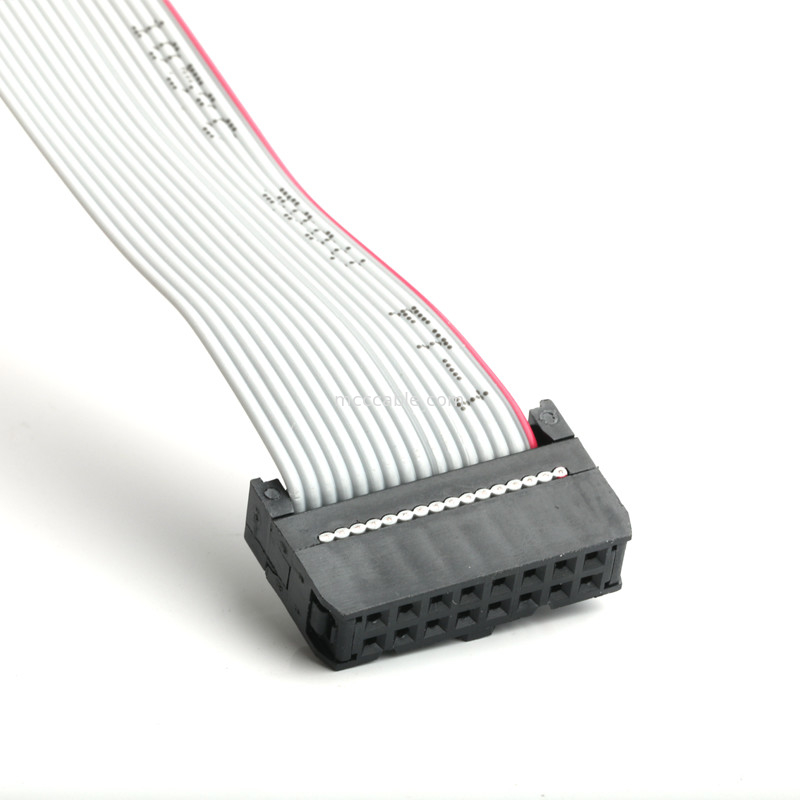 DP2.54-1×16P a IDC2.54 2×8P montaje de cable de cinta.