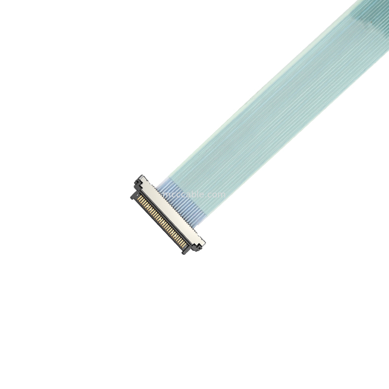 0.4mm USL20-30SS-017CH Micro Coax Cable Flex PCB Optimized For Foldable Phone & Tablet Cameras