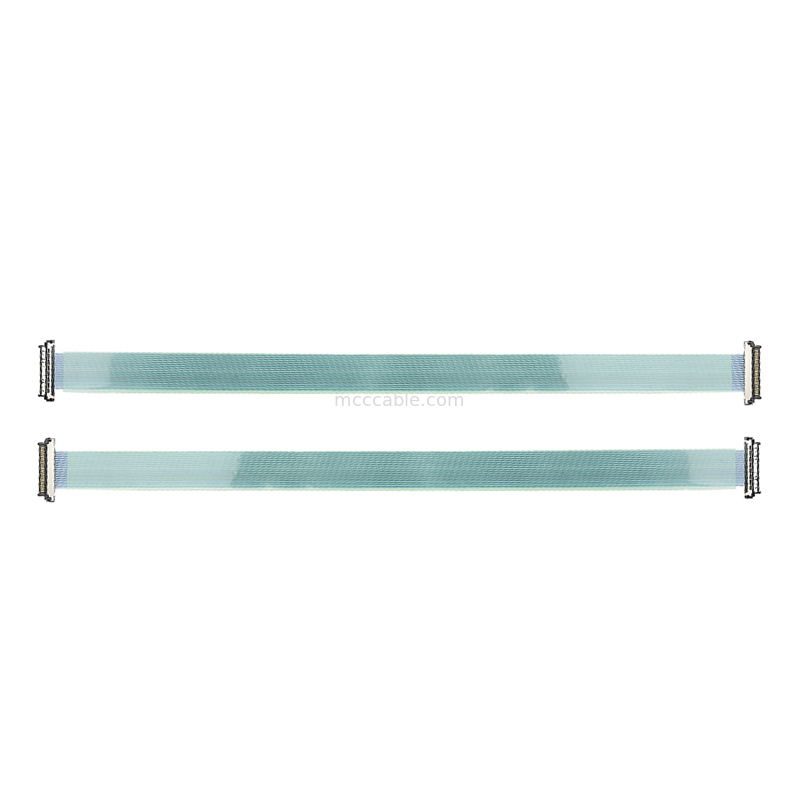 0.4mm USL20-30SS-017CH Micro Coax Cable Flex PCB Optimized For Foldable Phone & Tablet Cameras