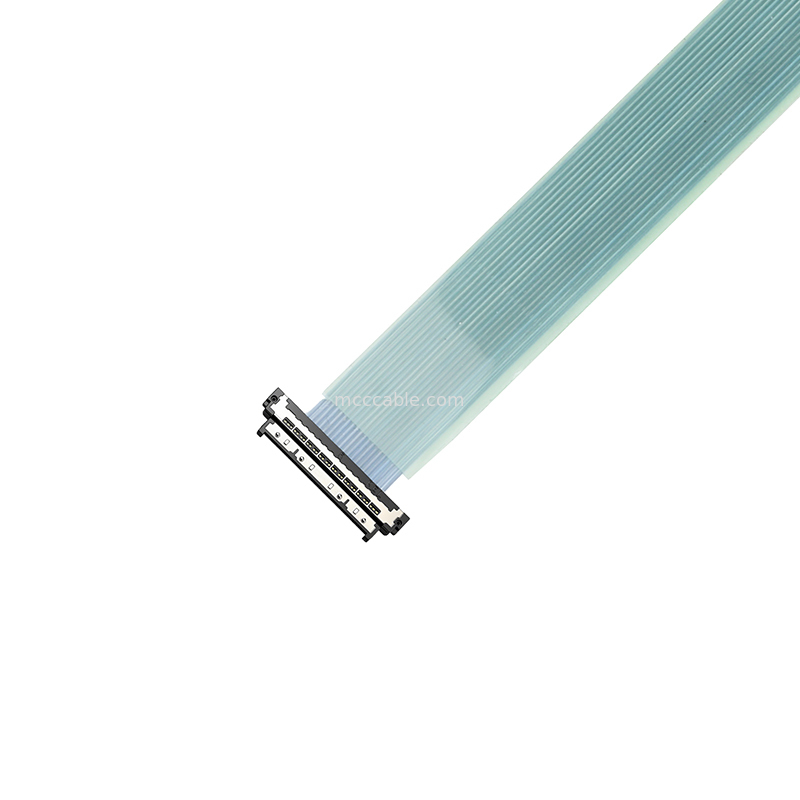0.4mm USL20-30SS-019BH Micro Coax Cable Assembly JIT Delivery Program For Smart City Surveillance OEMs