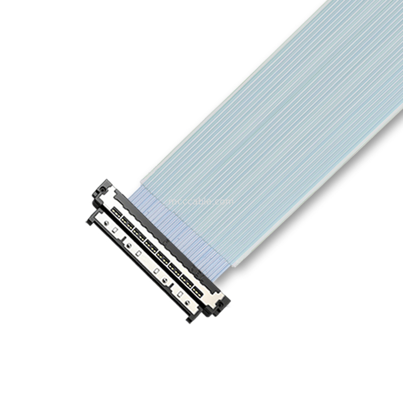 USL20-30SS-055BH 0.4mm Micro Coaxial Cable High-Pull Strength for Heavy Vibration Mining Equipment