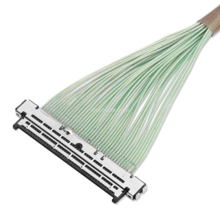 Cable de la serie USL Kel Cable de la serie USL20 40s Micro conector Cable de conector de visualización de lvds de 40 pines