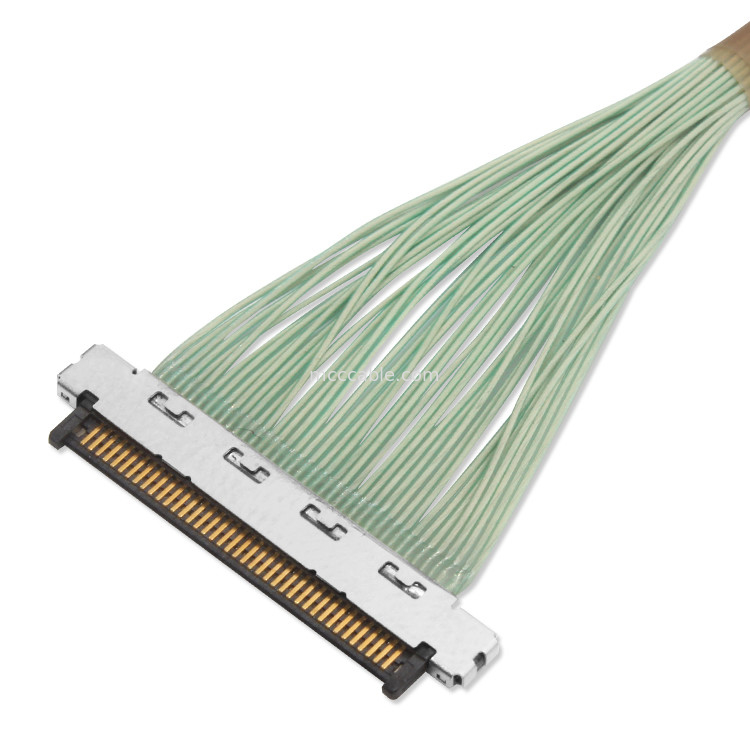 Cable de la serie USL Kel Cable de la serie USL20 40s Micro conector Cable de conector de visualización de lvds de 40 pines