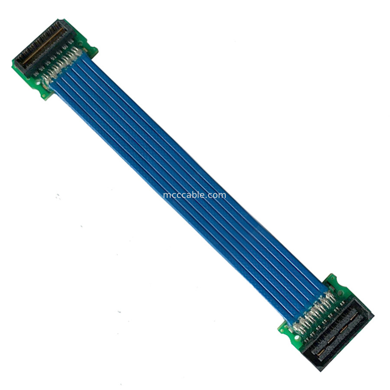 Conector de la exhibición de los lvds de la asamblea de cable de Samtec QSH-030-01-F D 30pin 60pin 90pin