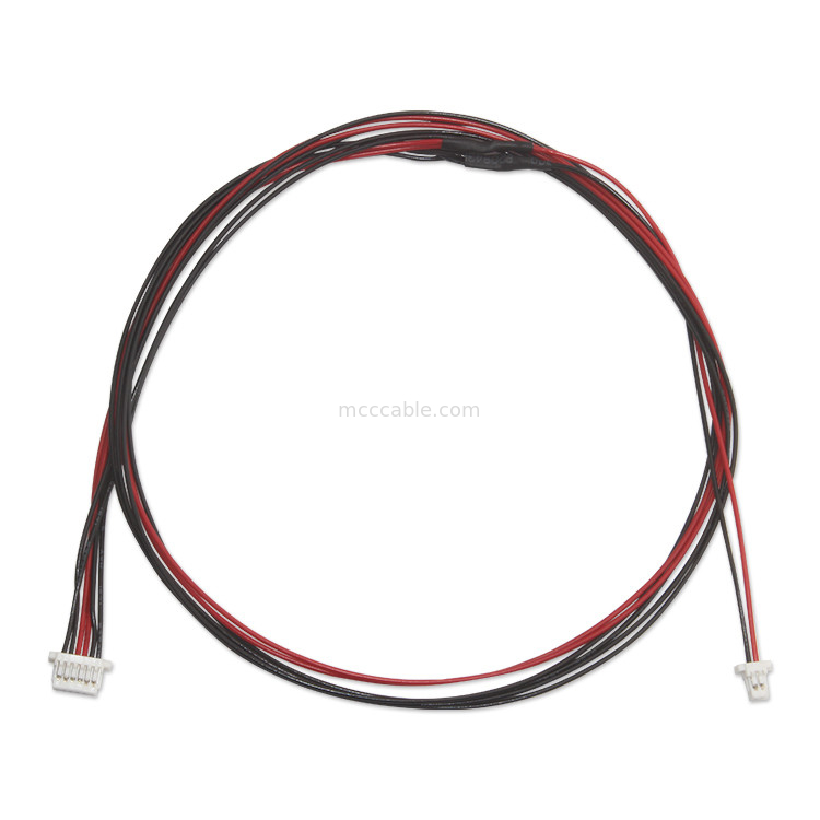 Arnés de cable ACH de JST a la encrespadura desconectable del receptáculo de la echada 2pins de ACHTR-02V-S 1.2m m