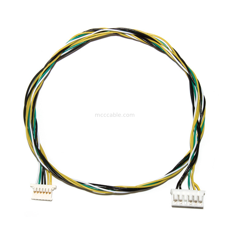 asamblea de cable de 1.25m m LED, asamblea de cable de Molex 51146 0600 a JST PHR 6