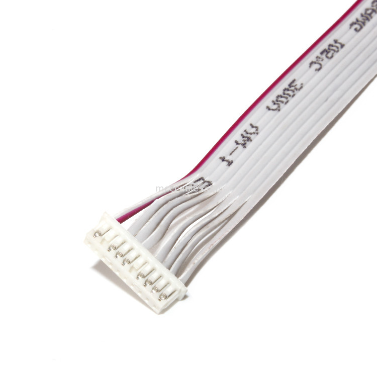 IDC 12 PIN Flat Flexible Ribbon Cable DF19 A JST RF para el cable de transmisión de PCBA