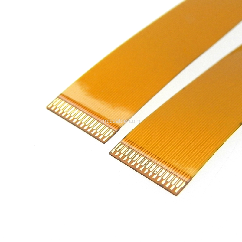 El tablero FFC FPC telegrafía 0,3 milímetros echa 21pin el cable del conector pin de los lvds 21 de la longitud 60m m