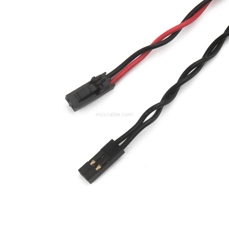 Cable llevado azul rojo del interruptor D4 de Bulgin Mpi002 28 para Rl a Molex 50579402
