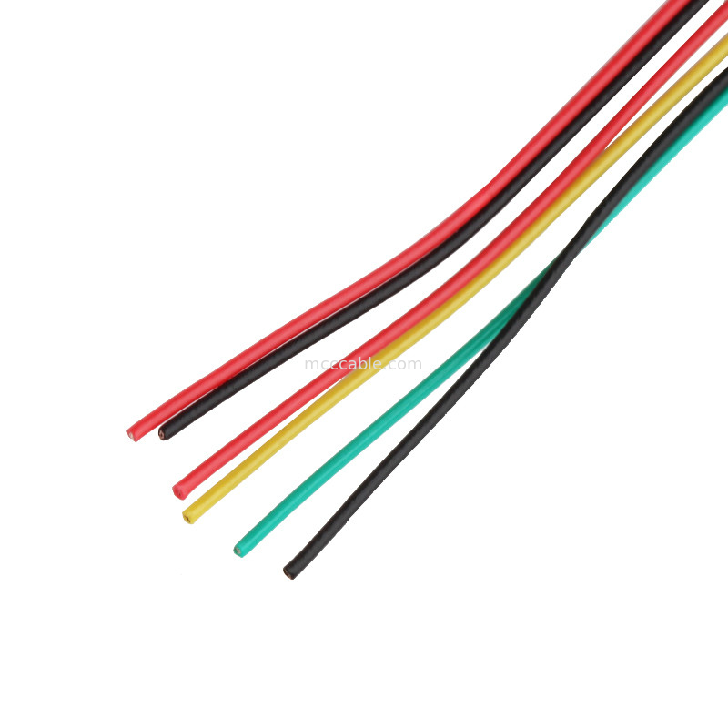 Asamblea de cable de las HORAS DF14 Lvds de la echada de 6DS 1.25m m que prensa el conector de la exhibición de 6 lvds del Pin