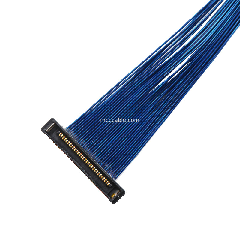 Conector micro de la exhibición de 30 del Pin de la informática  de cable coaxial lvds de la asamblea 20380-R30T-06
