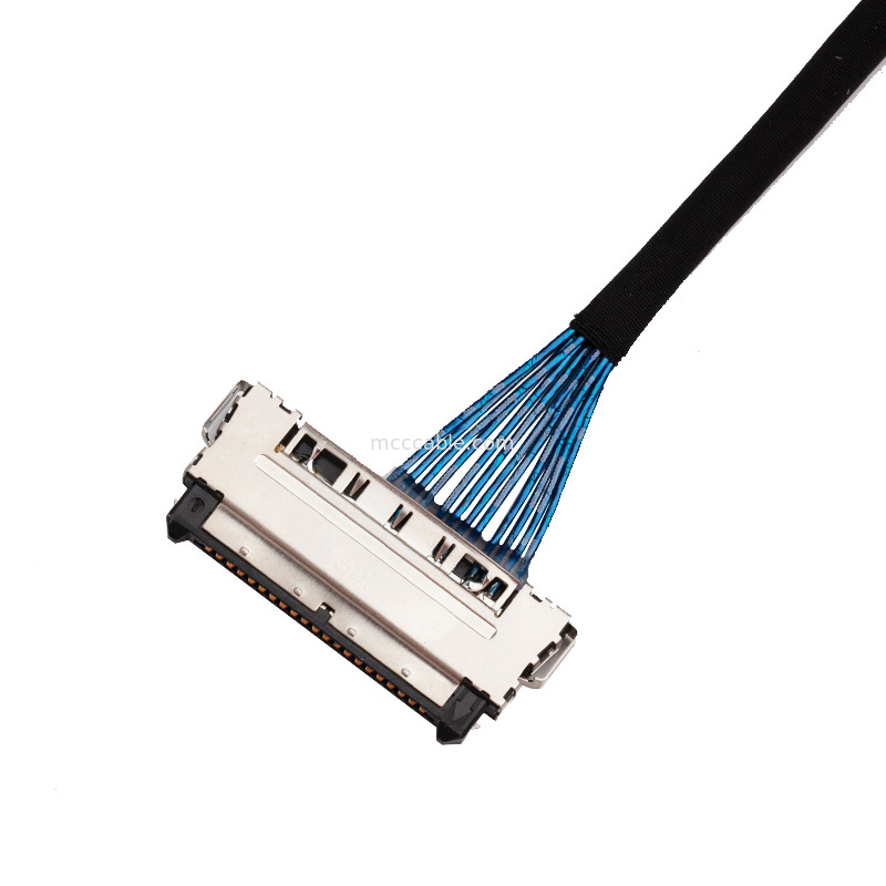 41 ARREGLO 41P de la asamblea de cable de la informática LVDS del Pin JAE a las HORAS FX15S-41P-0.5SD