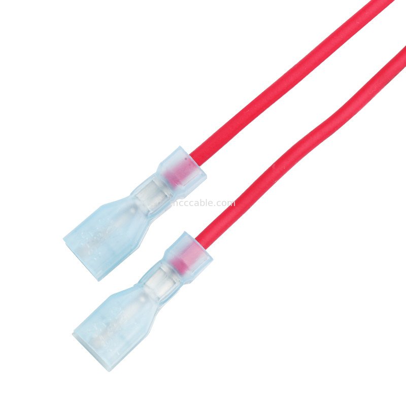 6 asamblea Molex 1722582106 del arnés de cable de la longitud del Pin 100m m a 4 Pin TE 208130-1