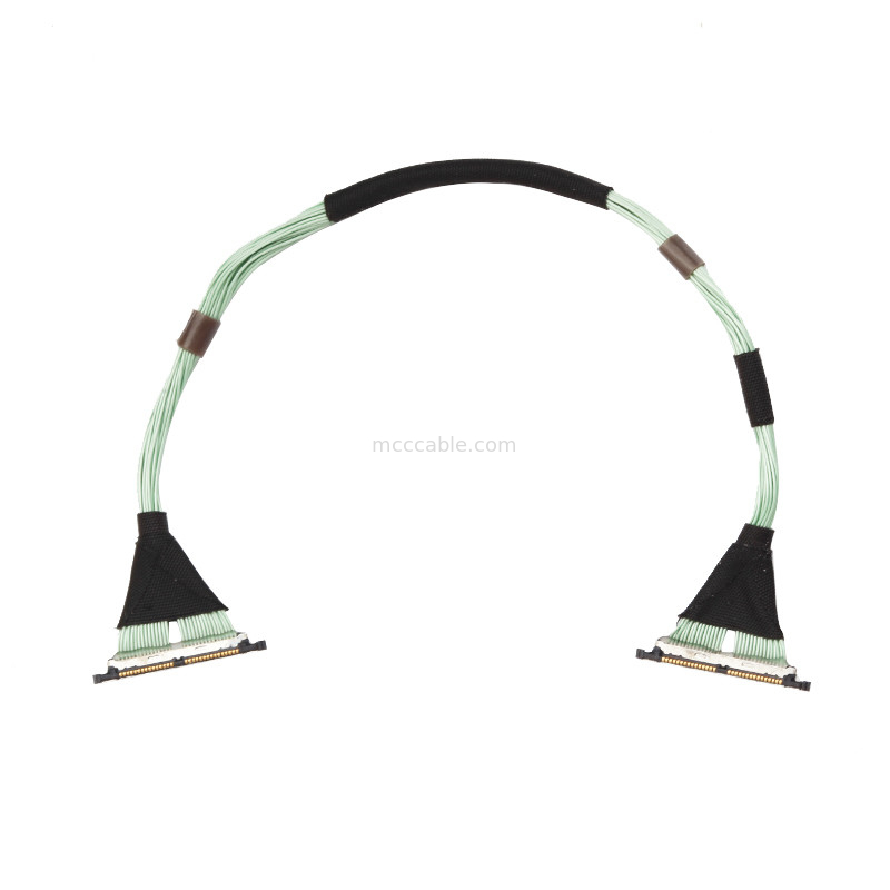 30 Pin Micro Coaxial Lvds Cable de EDP  0,3 mm Pitch DF56-30P-0,3SD