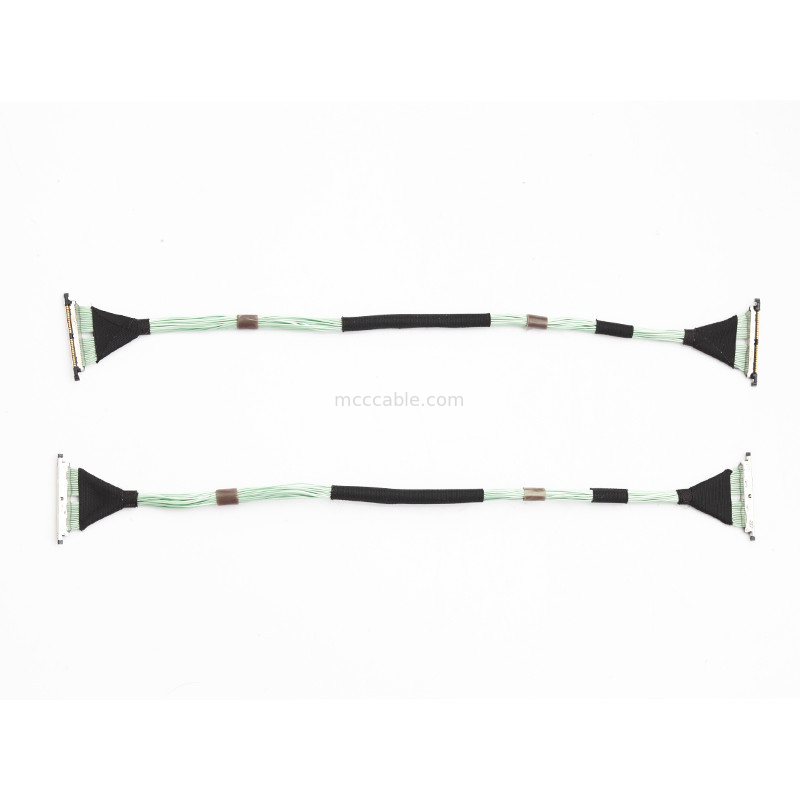 30 Pin Micro Coaxial Lvds Cable de EDP  0,3 mm Pitch DF56-30P-0,3SD