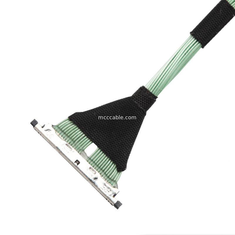30 Pin Micro Coaxial Lvds Cable de EDP  0,3 mm Pitch DF56-30P-0,3SD