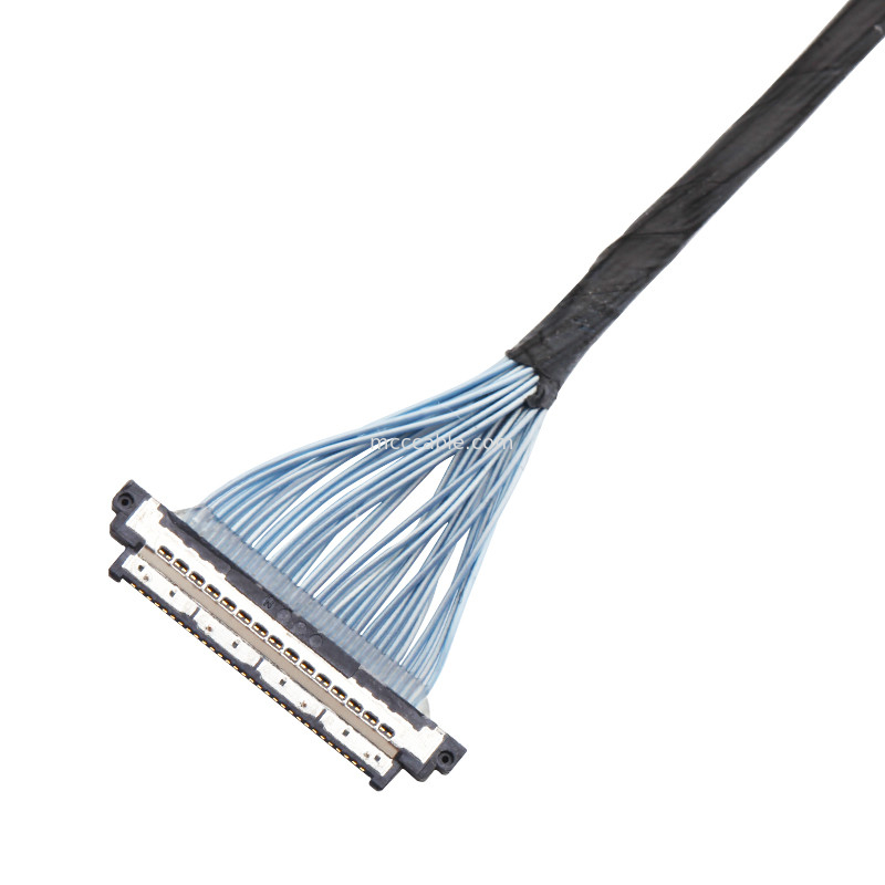 Kel Ssl 20-30s a mí AWG de la echada 46 de la asamblea de cable de la informática de  20454-030 Lvds 0.5m m