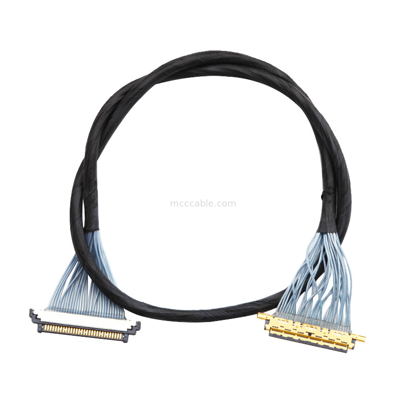 Kel Ssl 20-30s a mí AWG de la echada 46 de la asamblea de cable de la informática de  20454-030 Lvds 0.5m m