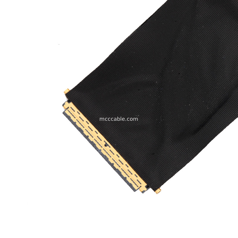 Cable del conector pin de los lvds 40 del cable de la informática de la longitud 50m m JAE HD1P040-CSH2 HD1P040MA1 LCD LVDS