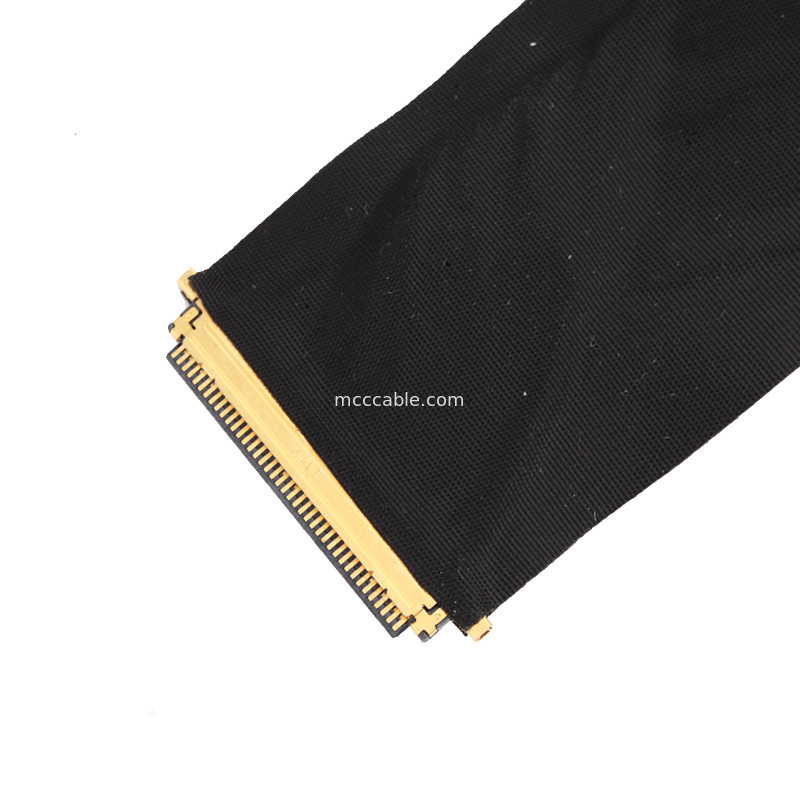 Cable del conector pin de los lvds 40 del cable de la informática de la longitud 50m m JAE HD1P040-CSH2 HD1P040MA1 LCD LVDS