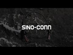 Conjunto de cable coaxial micro personalizado de 14 pines solución de 50 ohmios