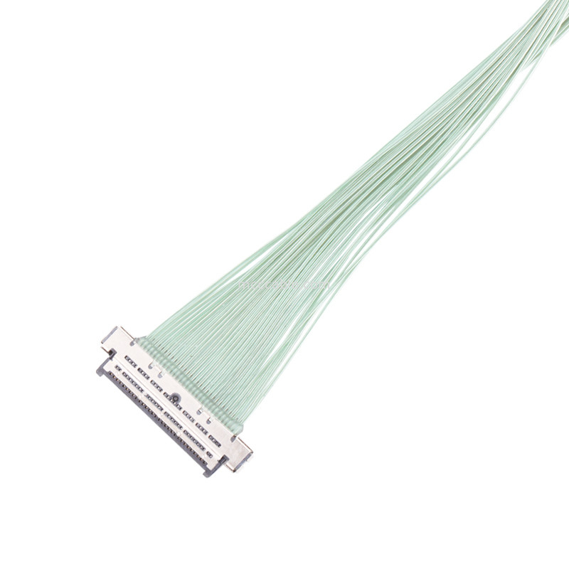 Conector de cable coaxial micro del cable coaxial 0.4m m de KEL USL20 30SS del conector micro de la echada IDC