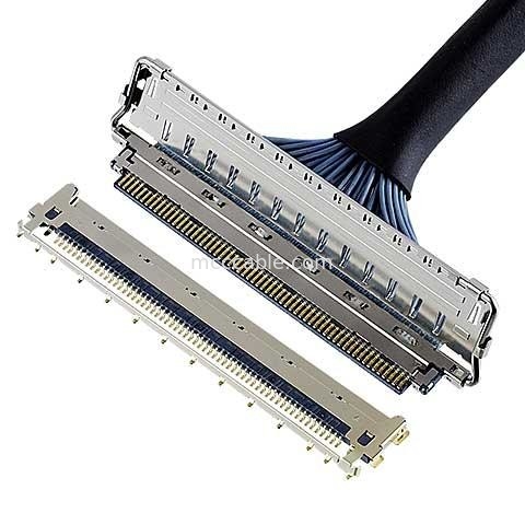 20680 20788 20789 20790 0,4 mm de anchura Conector de tipo de apareamiento horizontal microcoaxial Mellanox
