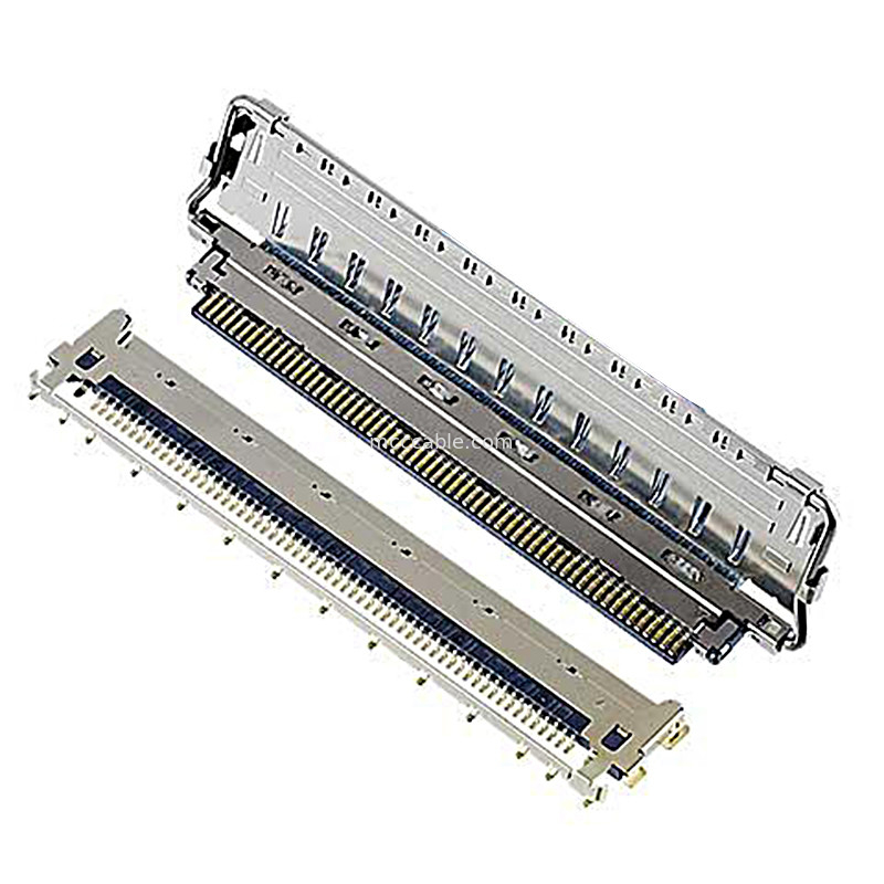 20680 20788 20789 20790 0,4 mm de anchura Conector de tipo de apareamiento horizontal microcoaxial Mellanox